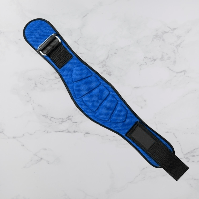 Ceinture pour la musculation - FitnessWaistBelts™ - Bleu - L'expérience Gym
